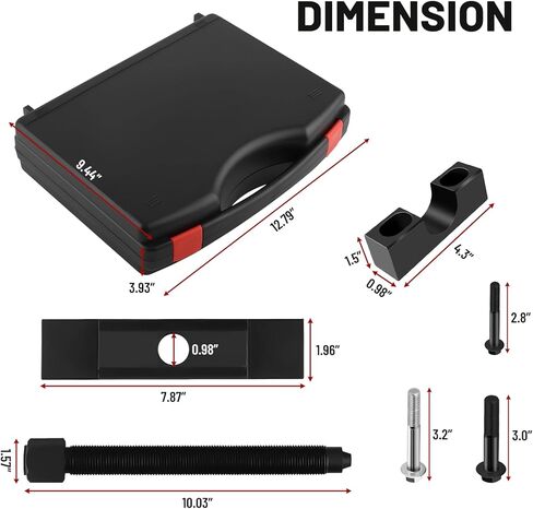 60050 Heavy Duty Yoke Puller, Heavy Duty Truck Yoke Removal Tool Compatible with Spicer & Meritor 1610, 1710, 1760, 1810 Series, for Class 6-8 Trucks and Equipment in Kuwait