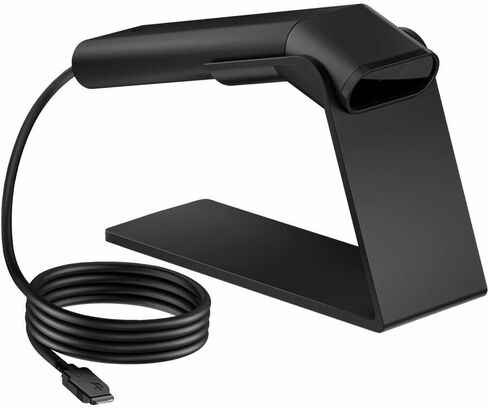HP Engage 2D G2 Barcode Scanner - Cable Connectivity - 1D, 2D - Imager - USB - Ebony Black - IP42 in Kuwait