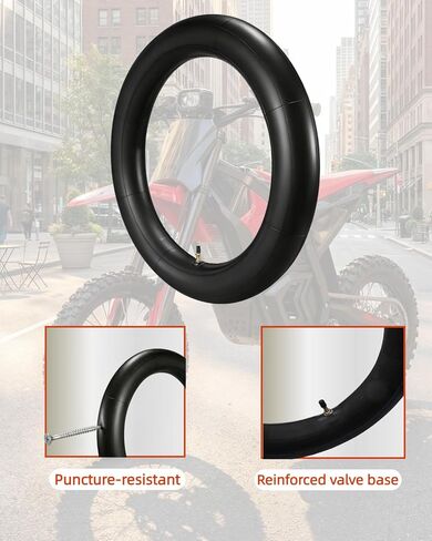 Thickened Rear Tire Tube for Yozma in 10 Dirt Bike, Butyl Rubber Fat Tire Replacement, for Yozma Upgrades Part, Electric Bike Parts Accessories (Rear Inner Tube) in Saudi Arabia