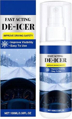 Window Deicer for Car - Vehicle Ice Remover | Automotive Window Deicer,for Drivers Trucks RVs SUVs Sedans Adventure Seekers Cold Weather Travelers Daily Commute Road Trips Long Drive in Kuwait