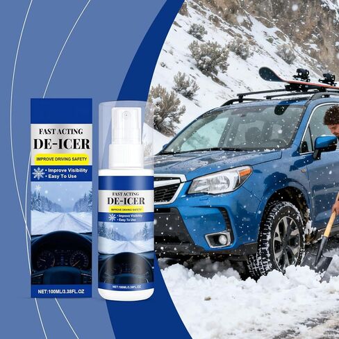 Window Deicer for Car - Vehicle Ice Remover | Automotive Window Deicer,for Drivers Trucks RVs SUVs Sedans Adventure Seekers Cold Weather Travelers Daily Commute Road Trips Long Drive in Kuwait