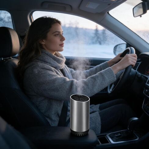 Defroster for Vehicle,360 Rotation Defogger | Defroster Heating Fan for Car - for Ice Snow Frost Cold Mornings Road Trips Sedan RV SUV Truck Taxi in Kuwait