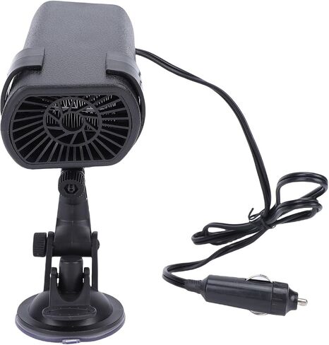 Haofy 12V Car Heater Fan 150W Rotatable Windshield Defroster, 2-Speed Adjustable Auto Heater for Truck Van SUV with Fast Defogging and Quiet Operation in Kuwait