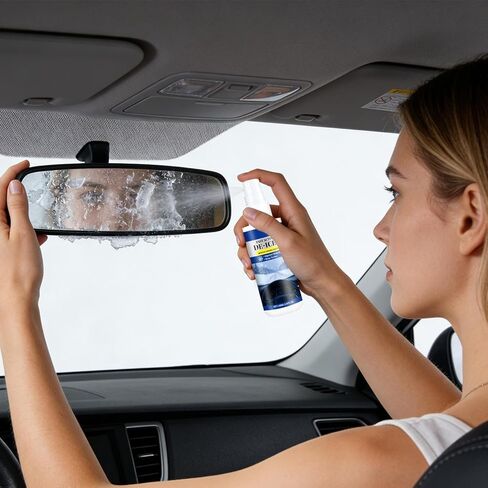 Windshield Deicer Spray - Vehicle Glass Deicing Agent,Automotive Window Deicer,for Drivers Trucks RVs SUVs Sedans Adventure Seekers Cold Weather Travelers Daily Commute Road Trips Long Drive in Kuwait