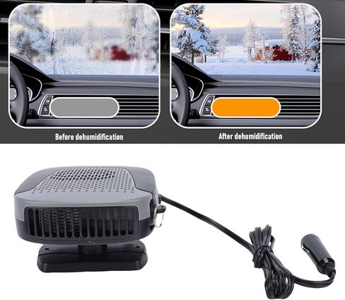 Car Heater, Car Defroster Windshield 150W 2 Speeds Quiet Fast Heating Auto Windshield Defroster Heater for Winter Driving in Kuwait