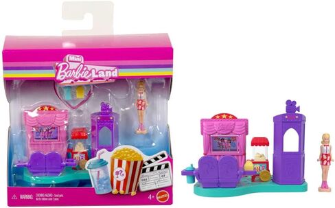 Barbie Mini Doll House Playset: Barbie Land with 1.5-Inch Doll, Furniture & Accessories in Kuwait