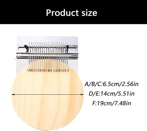 Xoktlde Knitpatch Patchmaker 2.0 Kit, Loom Knitting Kit for Beginners, Mini Patch Maker Set, Patchwork Weaving Tool Set for Quickly Sewing Repair, Sewing Craft Supplies in Kuwait