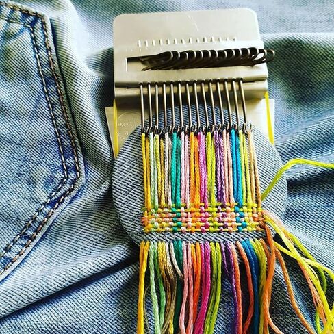 مجموعة تصحيحات الحياكة Sulieschen، KnitPatch Patchmaker 2.0 عدة حياكة للمبتدئين، مجموعات رتق التصحيح المحمولة، مجموعة أدوات النسيج المرقعة لإصلاح الخياطة بسرعة، الخياطة (14 خطافًا) in Kuwait