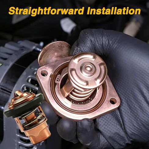 Thermostat Kit 120°F for Mercury Mariner 6 8 9.9 15 20 25 HP 2 Cycle Outboards Sierra 18-3549, Replace 14586A3 in Kuwait