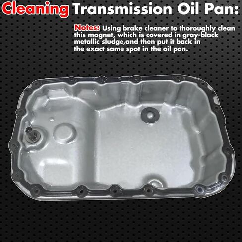 6L45 6L50 Transmission Filter Rubber-Coated Steel Gasket Kit 24236933 Compatible with Camaro,Colorado,Canyon,ATS,CTS,SRX, Stop Hard Shifts & Shudder, Felt Filtration Media in Saudi Arabia