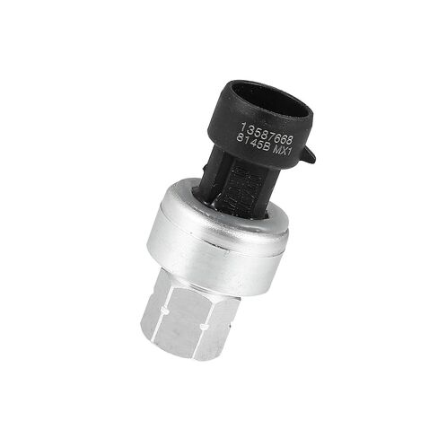 Motoforti A/C مستشعر مفتاح الضغط، لسيارة GMC Sierra 1500 2004-2006، 2012-2014، 13587668، معدن بلاستيك، أسود، 1 قطعة in Kuwait