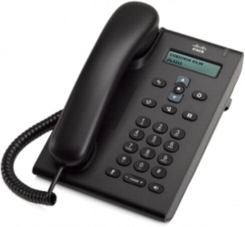 Cisco Unified Sip Phone CP-3905= Unified Sip Phone 3905 (مصدر الطاقة غير متضمن)، أسود in Kuwait