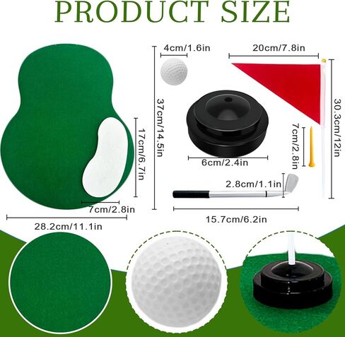 6-Set Golf Table Centerpieces Premium Golf Party Decorations Including Golf Balls, Turf, Clubs, Tees, Sand Traps, Red Flags & Stands,Golf Pen, Ideal for SportsThemed Birthday Parties & Event Decor in Saudi Arabia