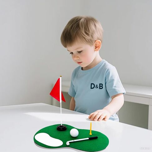6-Set Golf Table Centerpieces Premium Golf Party Decorations Including Golf Balls, Turf, Clubs, Tees, Sand Traps, Red Flags & Stands,Golf Pen, Ideal for SportsThemed Birthday Parties & Event Decor in Saudi Arabia
