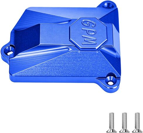 GPM CNC 6061-T6 Alloy Receiver Cover for Axial SCX10 III Jeep CJ-7, Durable Electronics Box Lid, 1/10 RC Crawler Upgrade Parts (Red) in Saudi Arabia