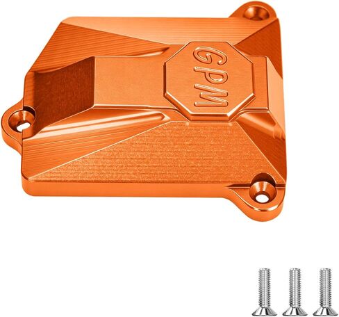 GPM CNC 6061-T6 Alloy Receiver Cover for Axial SCX10 III Jeep CJ-7, Durable Electronics Box Lid, 1/10 RC Crawler Upgrade Parts (Red) in Saudi Arabia