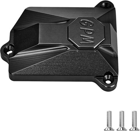GPM CNC 6061-T6 Alloy Receiver Cover for Axial SCX10 III Jeep CJ-7, Durable Electronics Box Lid, 1/10 RC Crawler Upgrade Parts (Red) in Saudi Arabia
