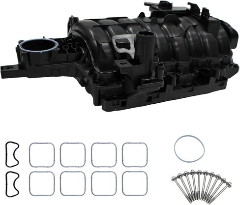 AUCERAMIC Engine Intake Manifold Assembly Compatible with 2009-2024 Ram 1500 2500 3500 Dodge Durango Chrysler Aspen 5.7L V8 Replacement 68194114AC 68048074AB in Kuwait