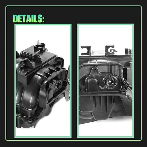 AUCERAMIC Engine Intake Manifold Assembly Compatible with 2009-2024 Ram 1500 2500 3500 Dodge Durango Chrysler Aspen 5.7L V8 Replacement 68194114AC 68048074AB in Kuwait