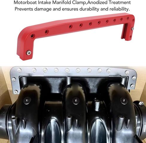 Haofy Motorboat Intake Manifold Reinforcement, Rear Stainless Steel, GTX 130, 155, 170, 215, 230, 255, 260, 300 Replacement Clamp, RXP 130, 155, 170, 215, 230, 255, 260, 300 in Kuwait