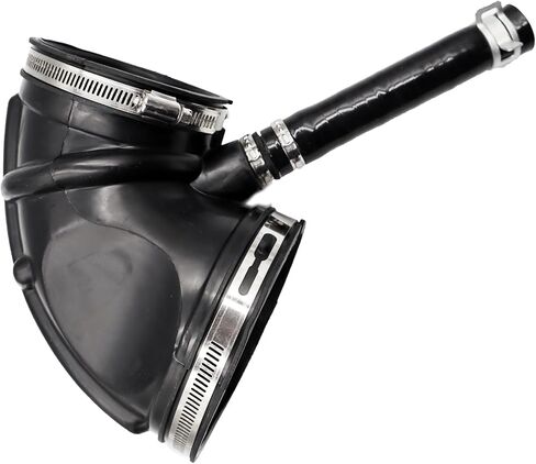 خرطوم دخول هواء محرك LIZAPUS متوافق مع دودج رام 2500 3500 4500 5500 6.7L 2007-2018 53032944AC 53032944AD 53032944AE 53032944AF 53032944AG 53032944AH 53032944AK، 53032944AL مع المشابك in Kuwait