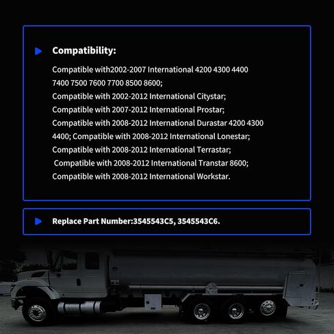 3545543C5 AC Heater Climate Control Module Compatible with International 4200 4300 4400 7400 7500 7600 7700 8500 8600 2002-2012 Citystar Prostar Durastar Lonestar Terrastar Transtar Workstar in Kuwait