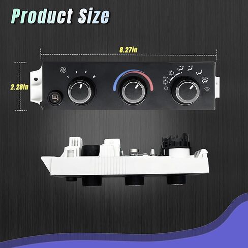 599-294 A/C Heater Climate Control Module Compatible with Chevy Express 1500 2500 3500, GMC Savana 1500 2500 3500, Pasajeros G30, Replaces# 84106609 15773679 in Saudi Arabia