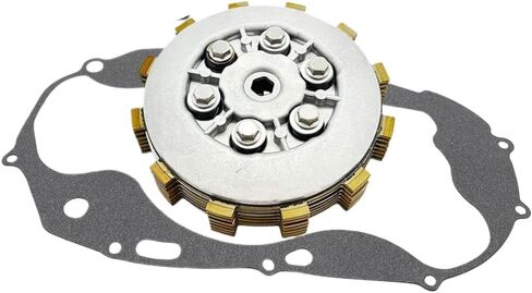 Clutch Pressure Plate and Cover Gasket Compatible with Banshee 350 YFZ350 1987–2000 2001 2002 2003 2004 2005 2006 in Kuwait
