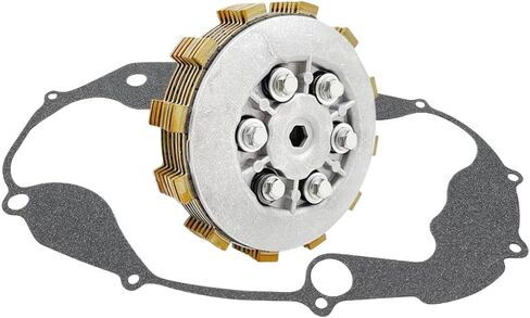 Clutch Pressure Plate and Cover Gasket Compatible with Banshee 350 YFZ350 1987–2000 2001 2002 2003 2004 2005 2006 in Kuwait