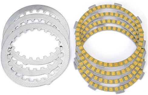 Motorcycle Clutch Disc Friction Plate Friction Clutch Plate Kit for RZ50 5FC DT80 MX MXS LC1 TZM50R YZ80C YZ80D YZ80E YZ80G Motorcycle Disc Engine Plate in Kuwait