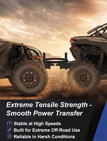 3211169 حزام محرك CVT لـ Polaris Ranger 570 بالحجم الكامل 2015-2025 / Polaris Ranger Crew 570 بالحجم الكامل 2015-2025 / Polaris Ranger Crew 570 2014-2021، استبدال JGMOTO 25C4076 25G4076 in Kuwait