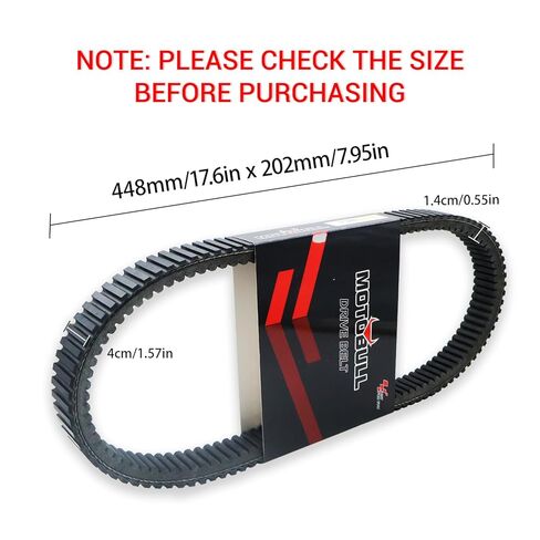 حزام محرك القابض CVT 59011-0037 EPDM لاستبدال Kawasaki Mule PRO DX FX FXT FXR DXT KAF820 KAF1000 2015-2025 in Kuwait