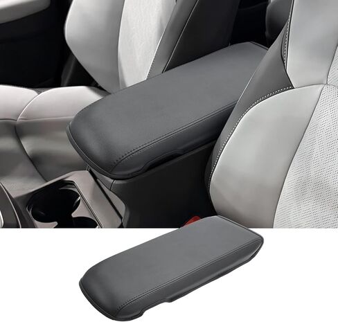 غطاء وحدة التحكم المركزية Solterra 2026 لسيارة Subaru Solterra (ممتاز/محدود/محدود XT/Touring XT)، غطاء مسند ذراع جلدي مقاوم للماء ومريح 2026 ملحقات Solterra in Kuwait