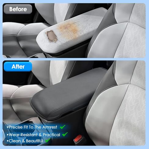 غطاء وحدة التحكم المركزية Solterra 2026 لسيارة Subaru Solterra (ممتاز/محدود/محدود XT/Touring XT)، غطاء مسند ذراع جلدي مقاوم للماء ومريح 2026 ملحقات Solterra in Kuwait