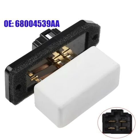 منفاخ مروحة سخان المقاوم ل دودج ل Ram 1500 2500 3500 1994-2009 68004539AA محرك سخان السيارة منفاخ المقاوم سخان منفاخ مروحة المحرك المقاوم in Kuwait