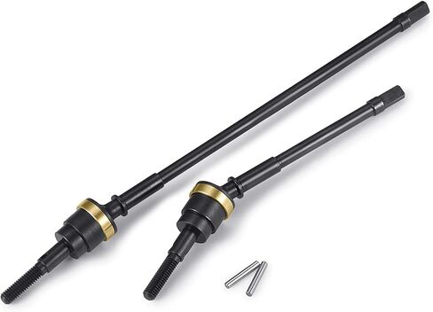 Hard Steel Front Axle Dogbone Drive Shaft CVD Joint for Axial Wraith 90018 1/10 RC Crawler Car Truck Model Upgrade Parts in Saudi Arabia