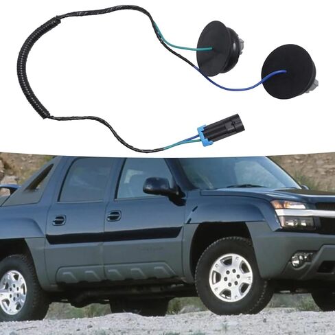 Knock Sensors with Wiring Harness, Replacement for Chevy Suburban Silverado Avalanche Tahoe GMC Sierra Yukon, Replaces 12601822 12589867 917-033 926-084 in Kuwait