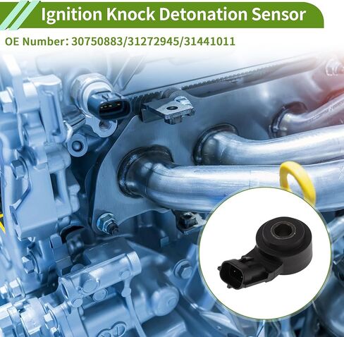 No.30750883 Ignition Knock Detonation Sensor for VOLVO S40 2004-2010 for VOLVO S60 2012-2019 Engine Knock Sensor 1 Pc in Kuwait