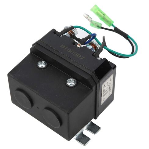 Winch Solenoid Relay, 12V ATV UTV Winch Contactor Solenoid with 6 Protecting caps Universal for ATV UTV 1500-5000lbs Winch in Kuwait