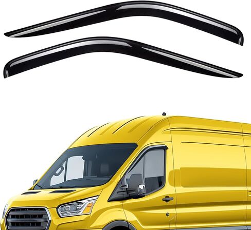 Extra Durable Window Deflectors Tape-On Window Visors Rain Guards Fit for Toyota Highlander 2020-2026, Sun Visors, Wind Vent for Shades, Exterior Car Accessories - 6pcs. AG0739 in Kuwait