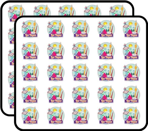 Las Vegas City USA Cartoon Label Decorative Scrapbooking Sticker Waterproof Vinyl Stickers for Water Bottle, Laptop & Phone Case – 50 Pack in Kuwait