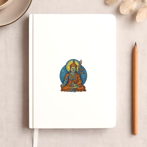(3 Pack) Guru Rinpoche Post-Impressionist Gogh Style Sticker (2.5" x 3") in Kuwait
