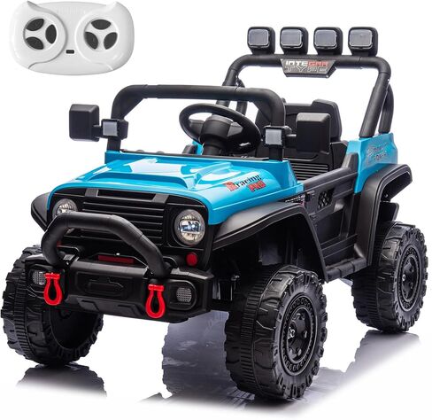 RunFast 12v Kids Ride on Car with Parent Remote Control,Electric Ride on Toys for Kids 3-5,3.7mph Max Speed,Battery Powered,Large Seat with Safety Belt,Aux Port,for Boy&Girl(Pink, 12V) in Saudi Arabia