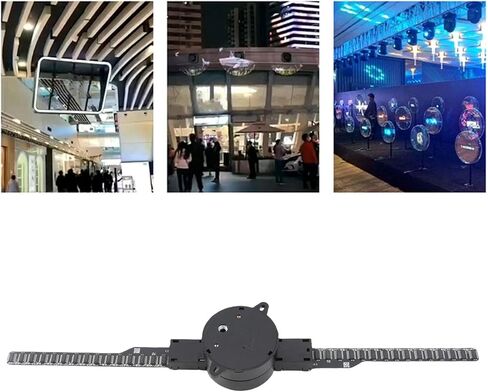 3D Hologram Fan, 16.5in WiFi 3D Projector with 224 LED Light Beads for Business Store Advertising, Supports PC Control (US Plug) in Kuwait