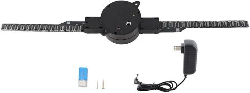 3D Hologram Fan, 16.5in WiFi 3D Projector with 224 LED Light Beads for Business Store Advertising, Supports PC Control (US Plug) in Kuwait