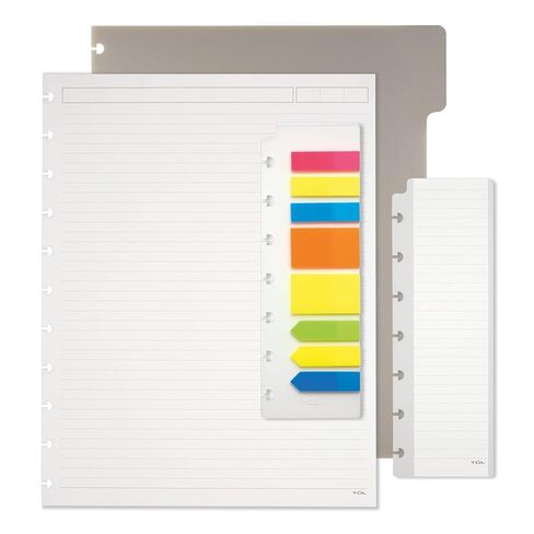 TUL® Discbound Notebook Starter Kit، حجم الرسالة، ألوان متنوعة in Kuwait