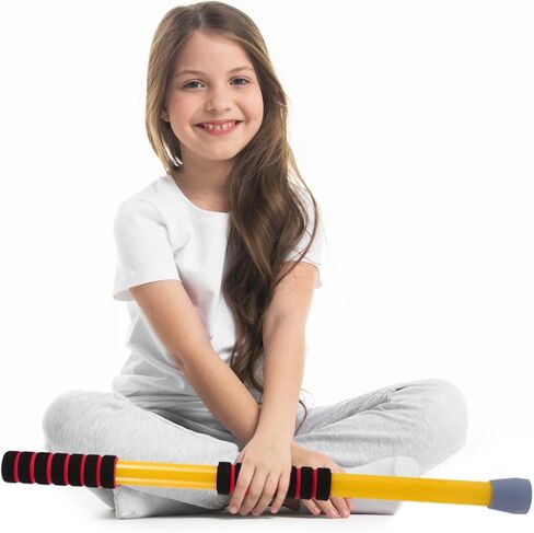 Toddmomy Short Floor Scooter Paddles for Kids Sensory Training and Balance Development 2 Pack Eva Grip Handles for Indoor Motor Skill Exercise and Coordination Enhancement in Kuwait