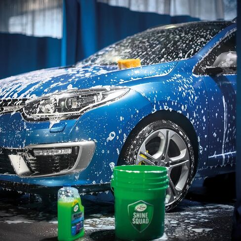شمع السلحفاة 53284 ماكس. شامبو غسيل السيارات القوي للعناية بالسيارات يزيل شمع السيارة 4 لتر in Kuwait