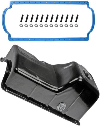 264-042 FP20B F7TZ6675BBB وعاء زيت المحرك وحشية وعاء الزيت مع قلب فولاذي متوافق مع Ford F250 F350 F450 F550 SD E350 E450 Excursion 1997-2003 7.3 Powerstroke V8 Diesel 1830837C91 in Kuwait