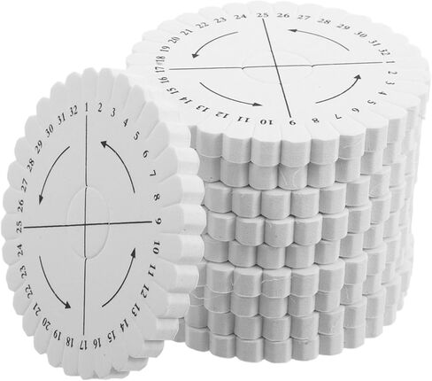 OSALADI 10pcs Round Weaving Disk Kit Slot Bracelet Braiding Tool for DIY Jewelry Making for Beginners Easy Operation Material in Saudi Arabia